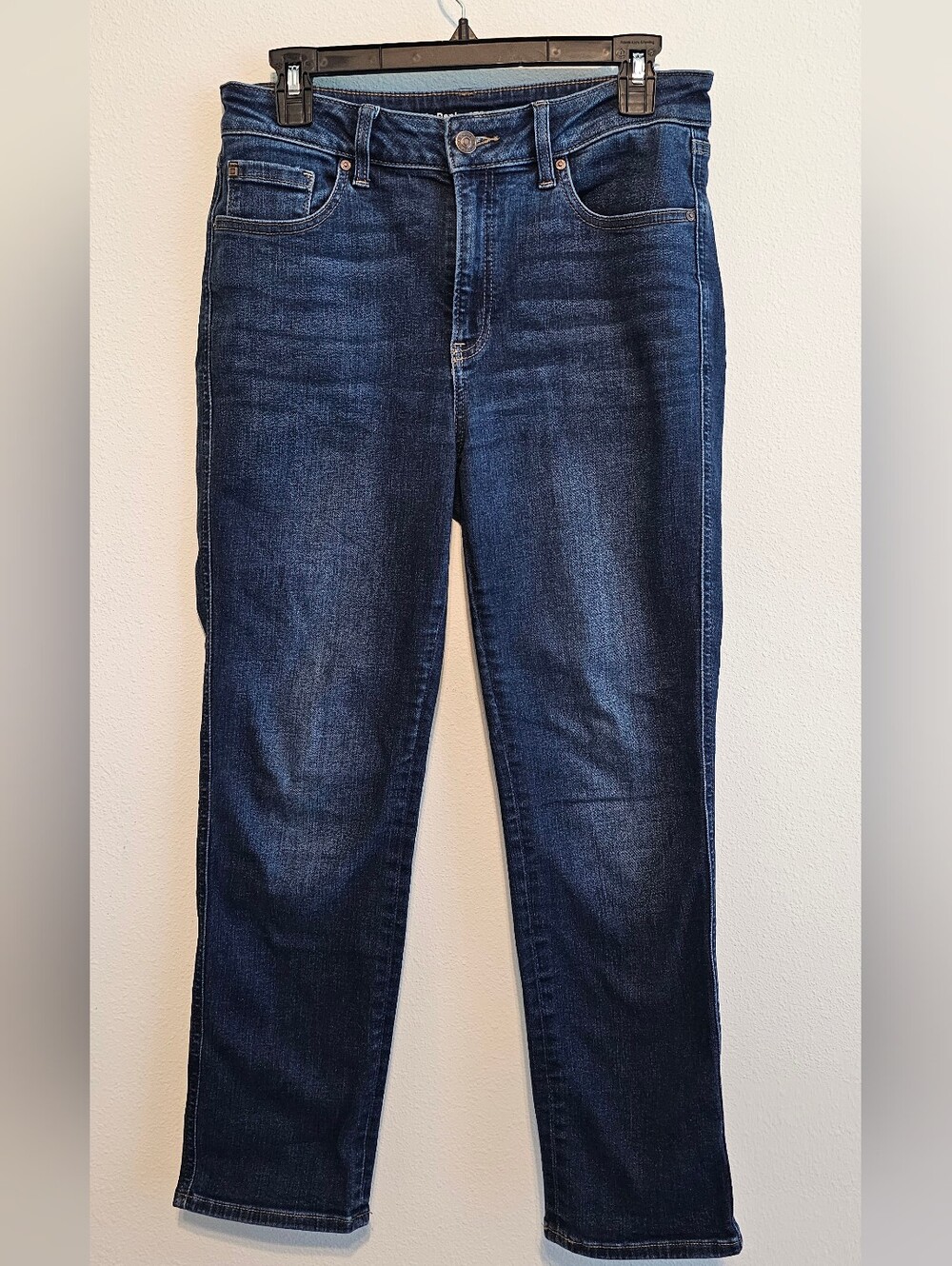 Chico’s Define Me Denim Straight Leg Ankle Jeans, Size 0.5R / 6R